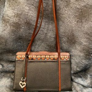 Black and brown Brighton purse